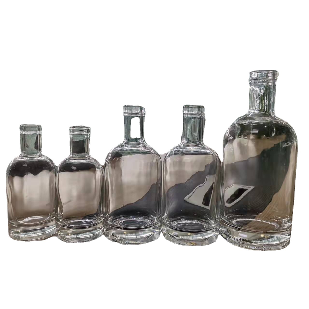 玻璃瓶自酿酒分装空瓶伏特加酒瓶果酒瓶冰酒瓶洋酒瓶透明玻璃空瓶