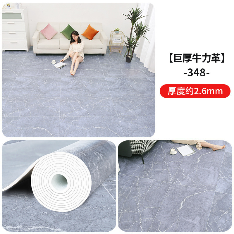 Gran área de alfombra dormitorio a prueba de agua a prueba de humedad casa piso de cama comercial suelo de cuero de cemento piso de pavimentación directa