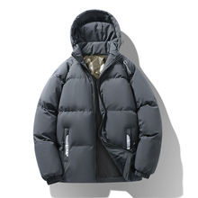 冬季新款男士棉衣加厚面包服保暖棉服短款休闲百搭羽绒棉服外套男