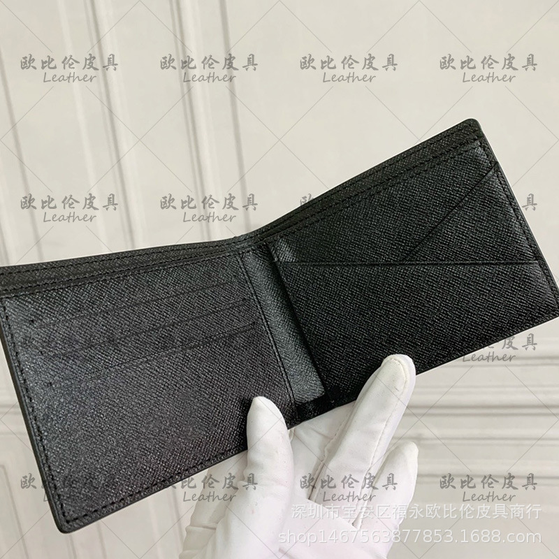 国境を越えた対外貿易ソースの高品質欧米ファッション女性の水波紋財布の二つ折り財布M67542 # 配箱|undefined