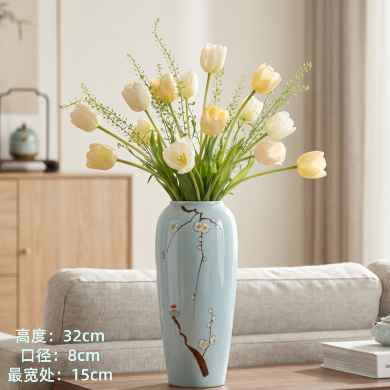 해피 아이브로우 하이사이즈 [꽃은 포함되지 않으며 물을 넣을 수 있습니다]