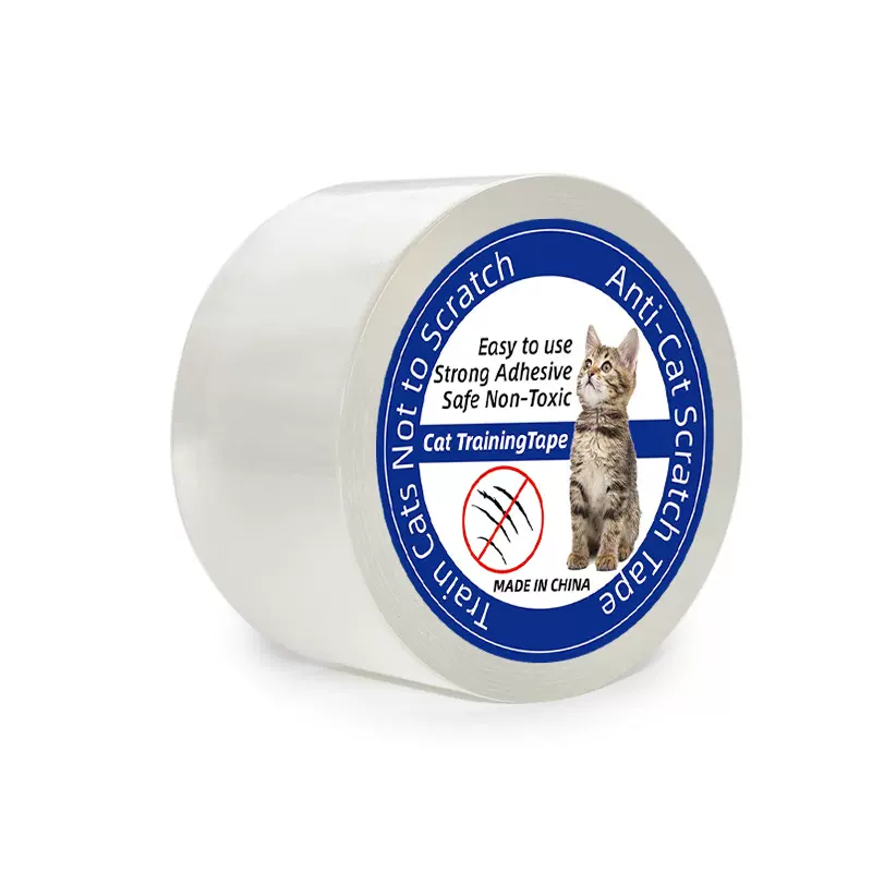 源头公厂直发训练猫咪胶带亚马逊热卖防猫抓胶带保护家具划痕胶带