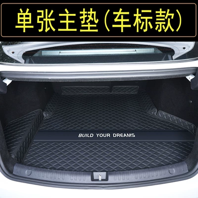 Special Seal 06dmi Trunk – Trunk Mat - main-pad-dark-obsidian-black-embroidered-car-logo-model-byd-seal-06