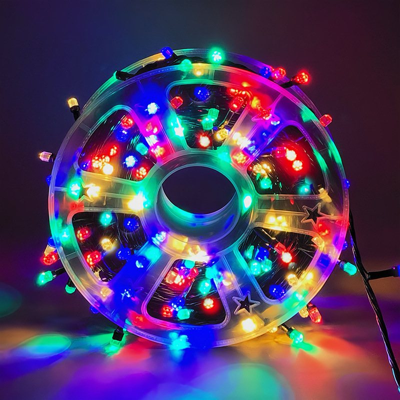 Led Colorful Lights Reel Light String Starry Sky Outdoor Small Colorful Lights Greening Decorative Hanging Lights Waterproof Colorful Atmosphere Light String Led Colorful Lights Reel Light String Starry Sky Outdoor Small Colorful Lights Greening Decorative Hanging Lights Waterproof Colorful Atmosphere Light String