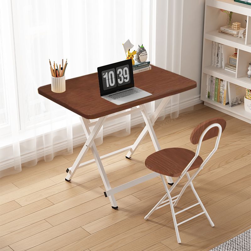 Children's Study Table Home Desk Boys and Girls Desk and Chair Set Homework Foldable Primary School Student Writing Table