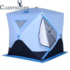 跨境新品冰钓帐篷冬季加厚保暖野外露营帐篷快速简易安装钓鱼帐篷