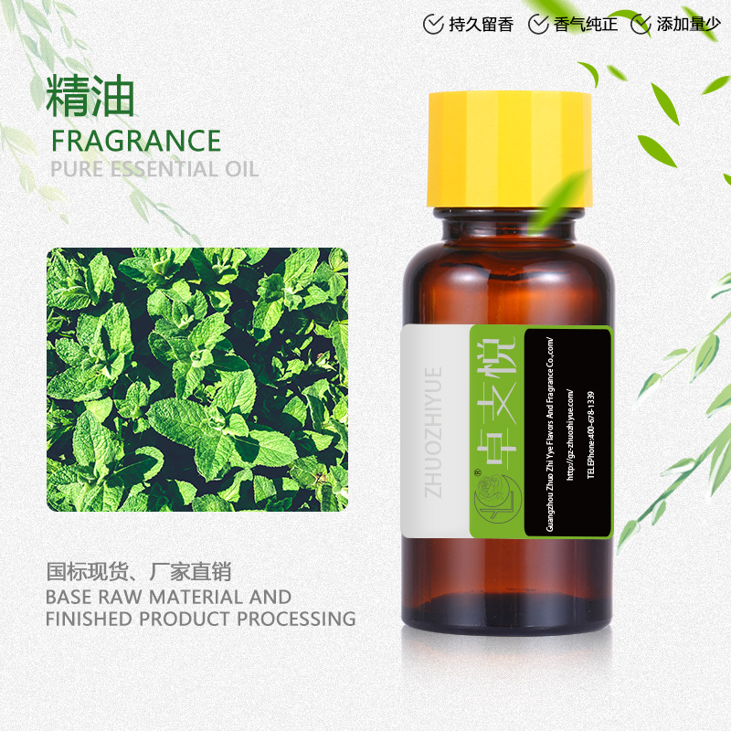 厂家现货供应薄荷素   日用香水调香香精  洗涤洗护香花香果香