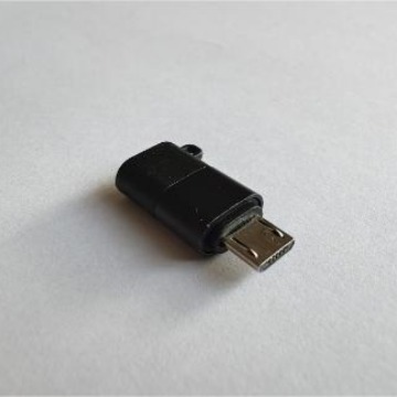 Special adapter accessory for wireless microphone Type-C to micro USB earphone port, universal model