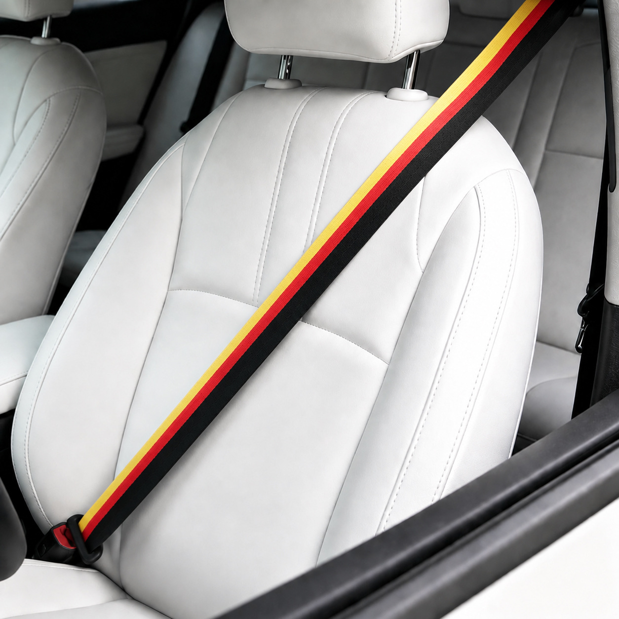 Universal car seatbelt 3.6m with a length and width of 4.8CM, suitable for most car modifications, high-quality seatbelt