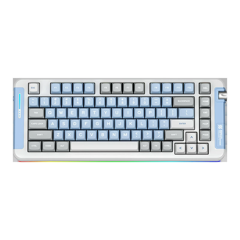 Mchose Mai from X75V2 customized mechanical keyboard three -mode Gasket structure full key hot insertion keyboard