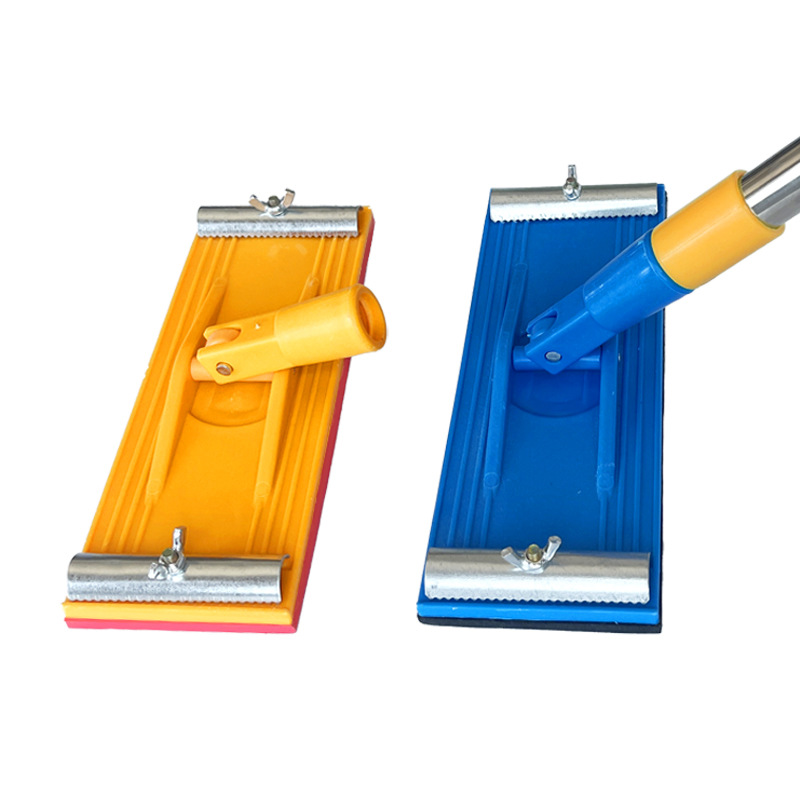 Soporte universal para lija, autoadhesivo, retráctil, para lijar techos, herramienta para lijar paredes, clip para lija