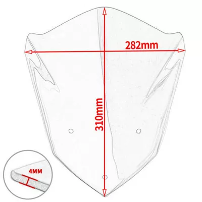 Windshield Windshield Goggles, Motorcycle front windshield