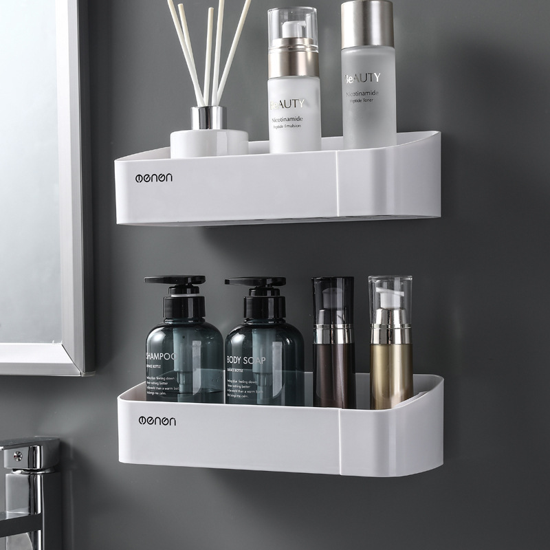 Bathroom Storage Rack wall-mounted punch-free toilet corner bathroom bath washstand triangle storage rack