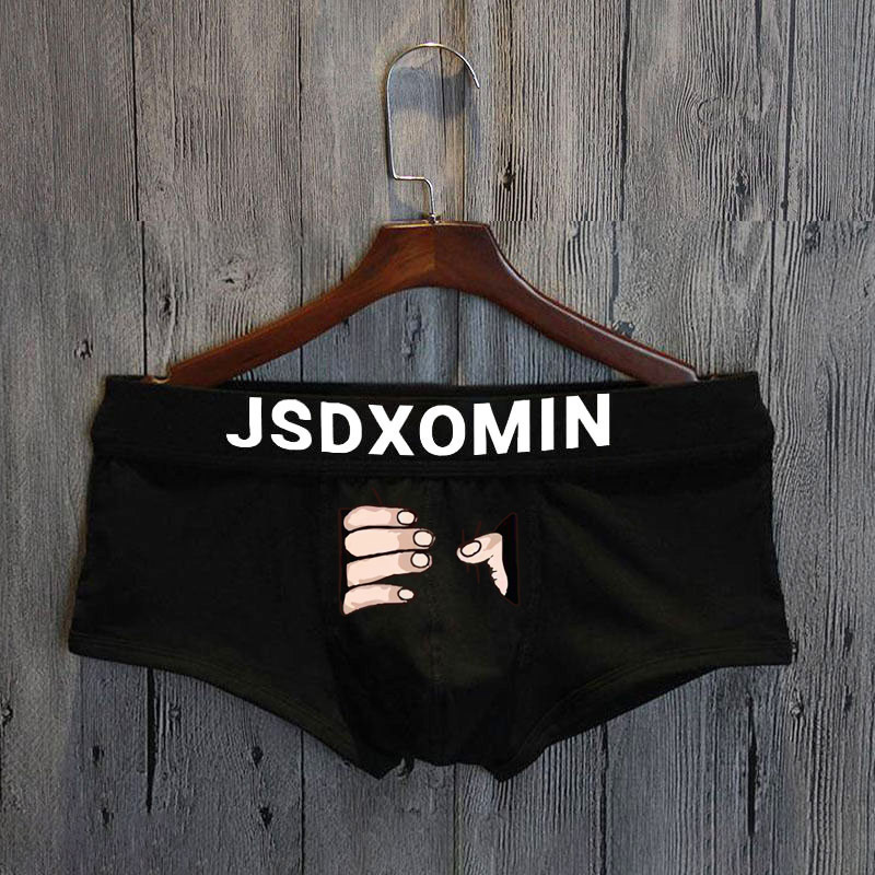 Men's Cotton Crotch Underwear, Cute Cartoon Funny Designs, Summer Thin Loose Boxer Briefs Wholesale Men's Cotton Crotch Underwear, Cute Cartoon Funny Designs, Summer Thin Loose Boxer Briefs Wholesale