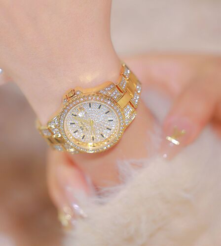 BS new hot-selling watch manufacturer direct sales to Europe, America and the Middle East full of diamonds high-end luxury rich woman one piece drop shipping FA1796