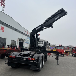 【程力集团】出口随车吊6.3吨折臂液压起重机 3节折叠臂随车吊