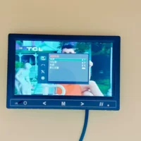 7-дюймовый AHD яркость автоматический светочувствительный монитор AHD автоматический светочувствительный регулятор яркости Многоязычный