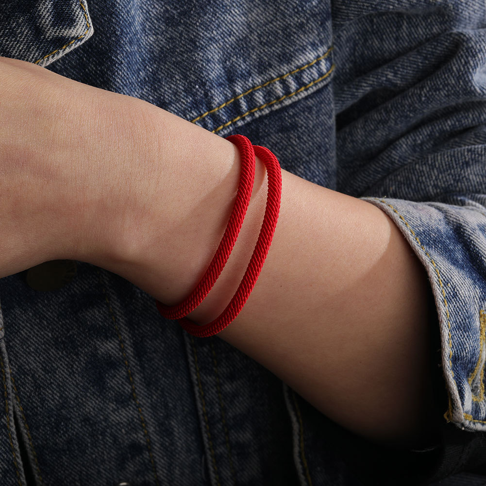 11g Weight Bracelets Classification Polyester Chain Material 1 Piece Quantity Holiday, Daily Occasion Dacron thread Material Round Pattern Couple Gender Simple Style, Classic Style Style Simple Style Classic Style Round Dacron Thread Wholesale Bracelets 5