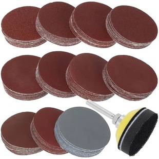 Wholesale 2-inch 113PC sand disc pad cover 1/4-inch shank drill grinding machine sanding disc pad cover 80-30 for rotary tools