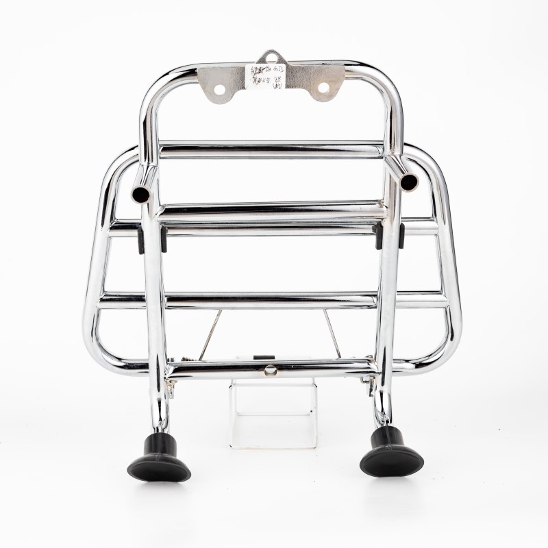 Piaggio – VESPA Piaggio GTS300 Motorcycle frame - silver-front-luggage-rack