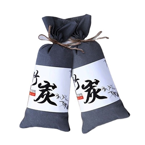 Japanese charcoal bag 100g decoration formaldehyde absorption car activated bamboo charcoal bag purification car bamboo charcoal bag carbon bag