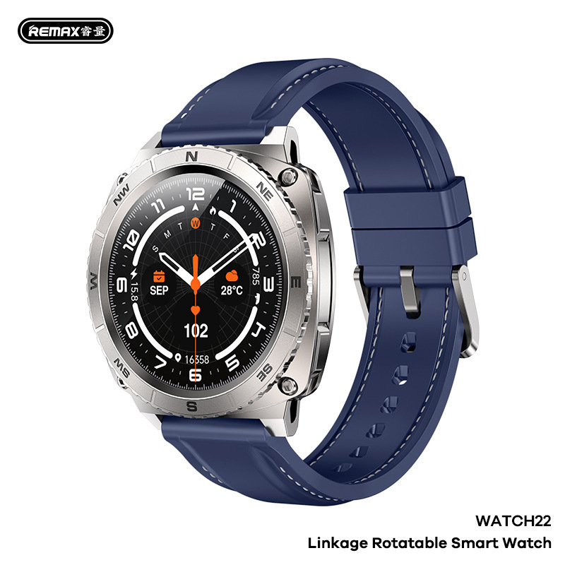 Ruiliang の新しい連動回転スマートウォッチ Bluetooth 通話生活防水高価値スポット WATCH22|undefined