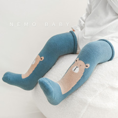 21 autumn and winter new terry thickened baby socks newborn baby stockings boys and girls infant cotton socks