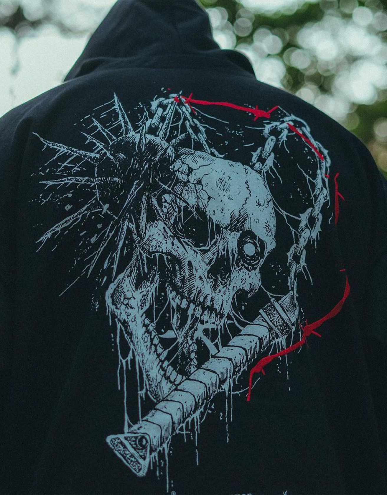 Estación independiente transfronteriza impresión digital para hombres y mujeres, parejas con capucha, suéter fresco de moda, ropa de otoño, blusa casual de otoño e invierno de Halloween