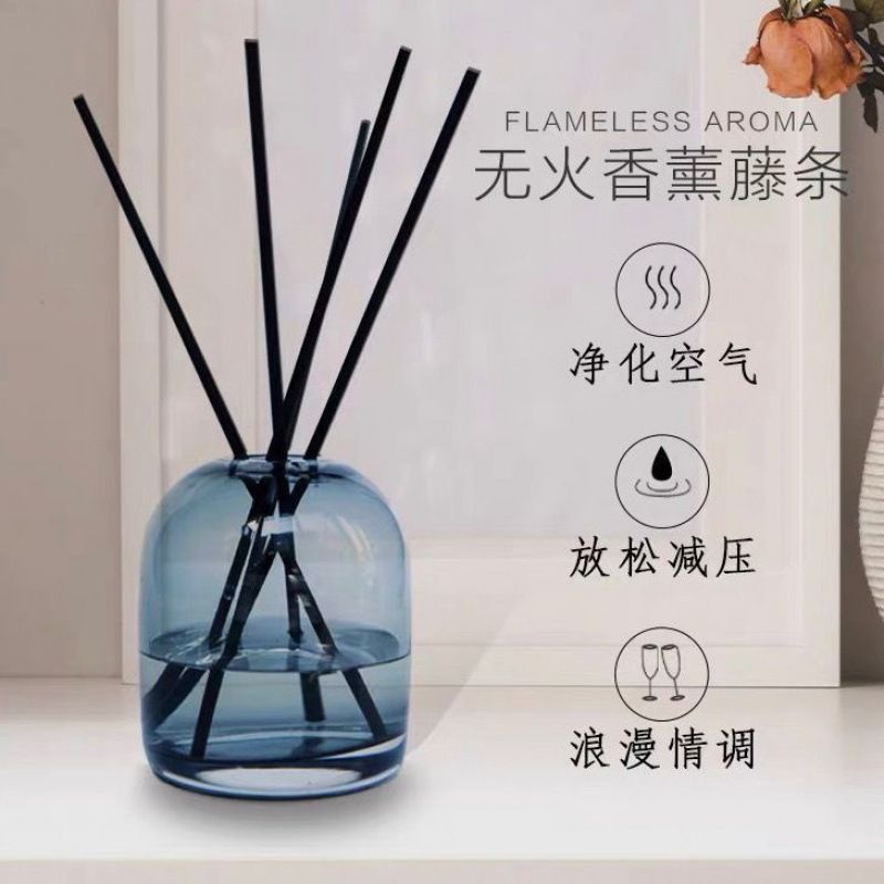 varilla de aromas de caña aromática doméstica varilla de aromas de interior varilla volátil de agua repelente de mosquitos varilla de fibra de flores aromáticas para eliminar el olor
