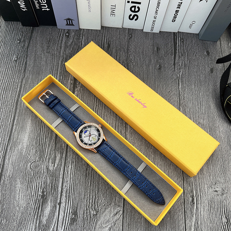 70g Weight Ordinary Glass Mirror Material Imitation Leather Strap Material Watch Classification Pointer Display Type Buckle Buckle Style Round Dial Shape Shopping Occasion Quartz Movement Geometric Pattern All Seasons Season Unisex Gender Glam, Fashion Style Glam Fashion Geometric Buckle Quartz Watch 17
