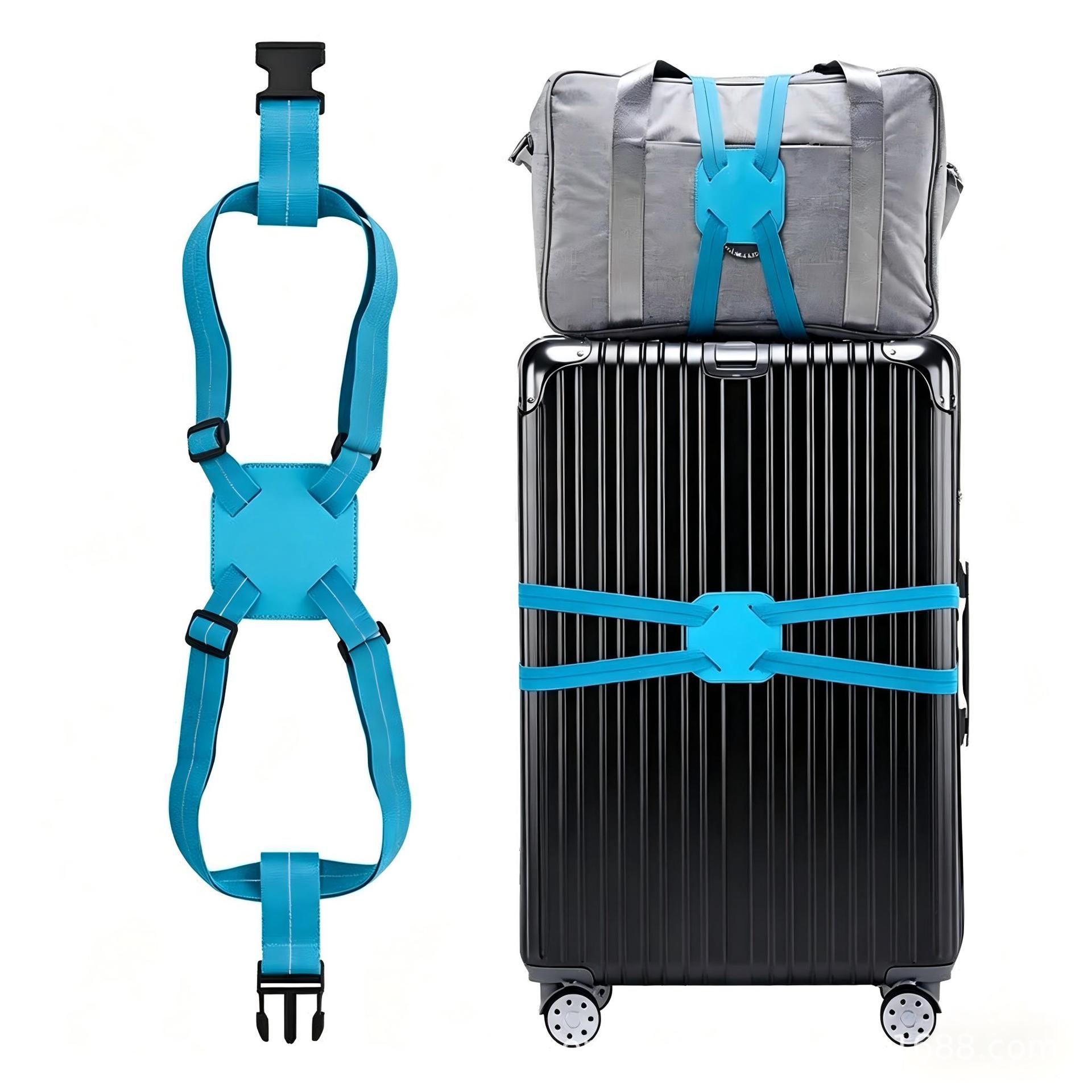 Luggage Strap, Travel Bag Fastening Strap, Cross Packing Strap, Suitcase Binding Strap, Reinforced Elastic Strap