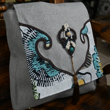 2025新款轻奢高级感ins小众设计大容量包包通勤旅游男女包双肩包