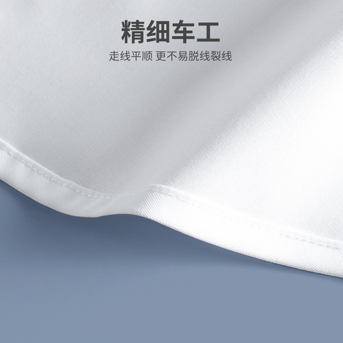 Cotton children's white shirt, short-sleeved school uniform, kindergarten primary school students, non-iron white shirt, thin set for boys and girls