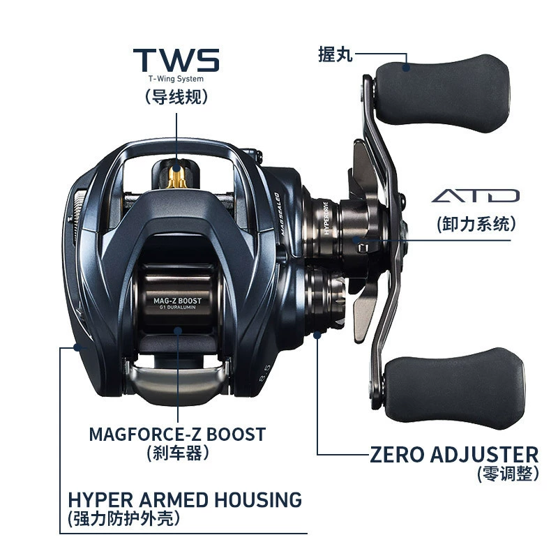 DAIWA Dayi Wat 23 New Steez A II TW Stitz Pan Water Drop Washedon Far Disciples