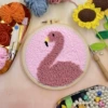 Round Flamingo 1