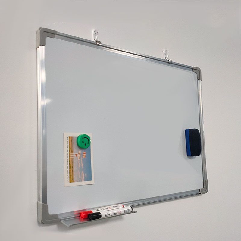 Tabla blanca de escritura doble cara colgante magnética tabla blanca de oficina casa tabla negra colgante de pared tabla negra para niños enseñando estudiantes