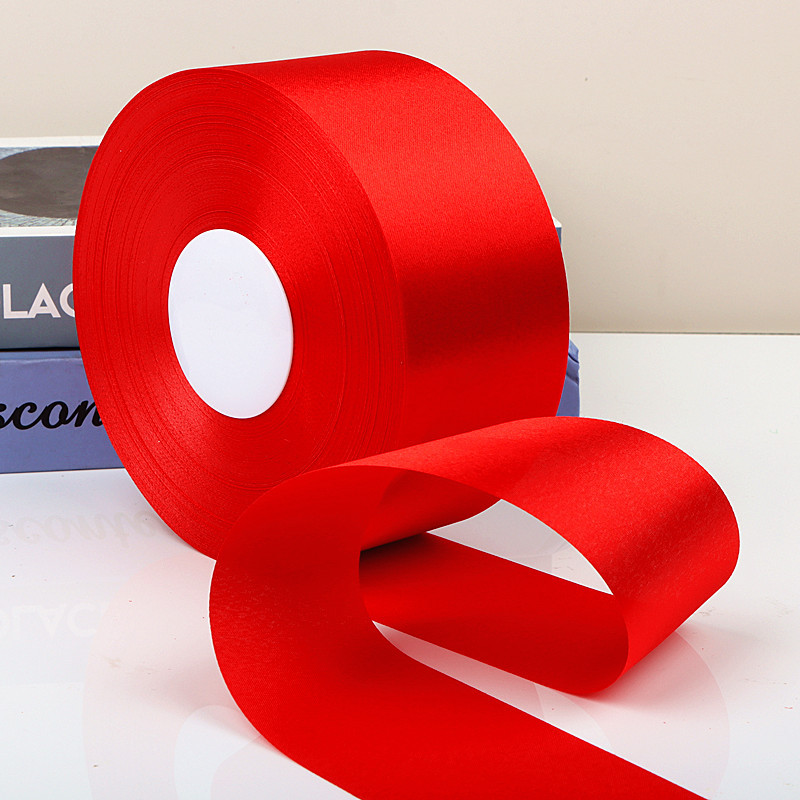 Cinta roja Cinta embalaje de regalo cinta de hornear boda Cinta Roja cinta Cinta Roja coche Cinta Roja tira de tela