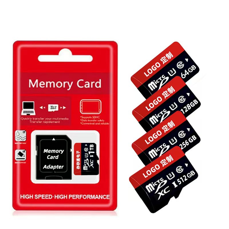 Tarjeta de Memoria de 1TB/128GB, Expansión de Memoria de 2TB, Tarjeta TFSD de 256GB/512GB/32GB/64GB, Tarjeta de Memoria para Comercio Exterior