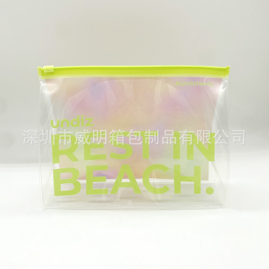 ����͸��EVA���ɴ� ��ˮ�·���װ�� ͸�����������װ�� ��ӡLOGO