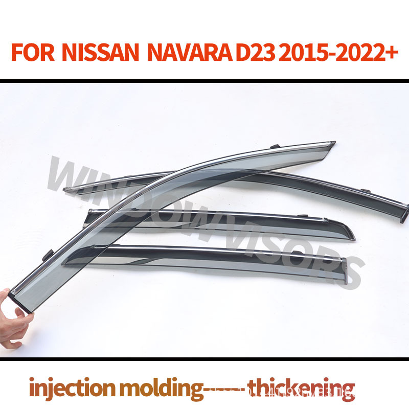 Cross-Border Applicable for Nissan Navara Np300 2016+ Rain Shield Navara D23 Window Visor