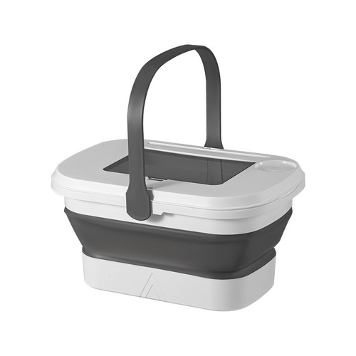 Outdoor Expandable Storage Box Home Insulated Handheld Folding Camping Organizing Box Water Bucket Picnic Basket Storage Box