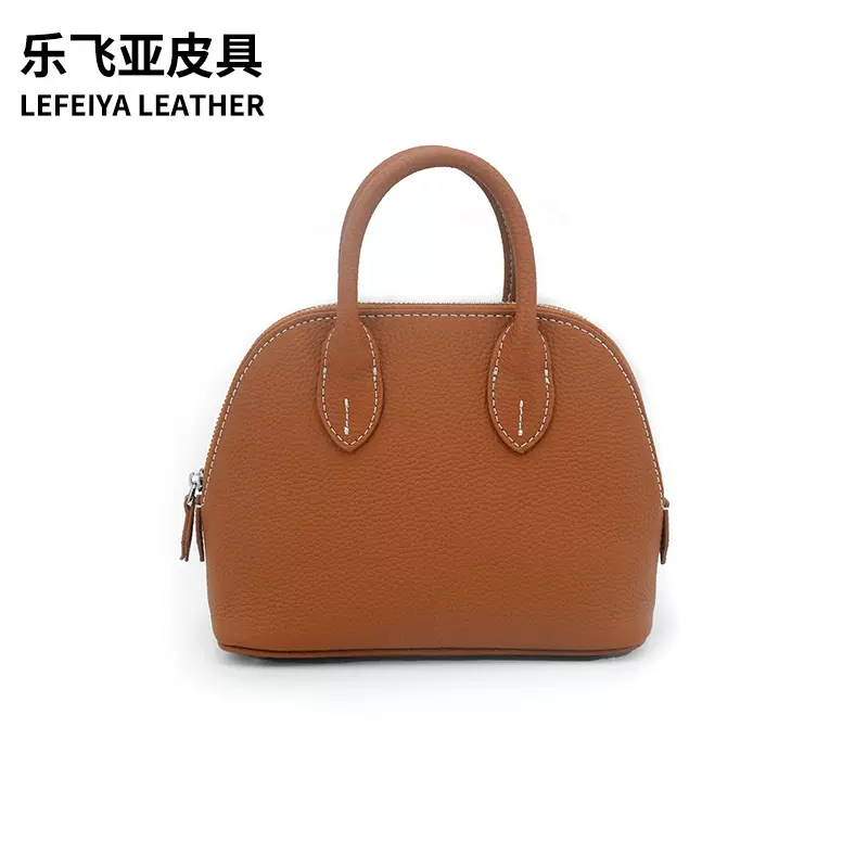 纯手工蜡线贝壳包新款迷你mini单肩斜挎包真皮女士手提包现货批发