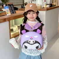 Новый детский рюкзак Kuromi для детского сада, маленький школьный рюкзак для малышей, супер милый рюкзак в форме яйца
