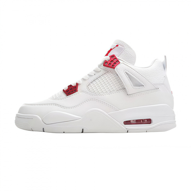 Putian cross-border AJ4 Zhonggang Jiao4 anti-deslizante, cómodo y versátil, zapatos de baloncesto deportivos transpirables para hombres y mujeres