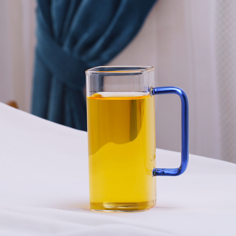 파란색 손잡이