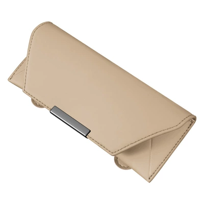Car Glasses Clip/Bill Clip | box - beige-no-label-blank