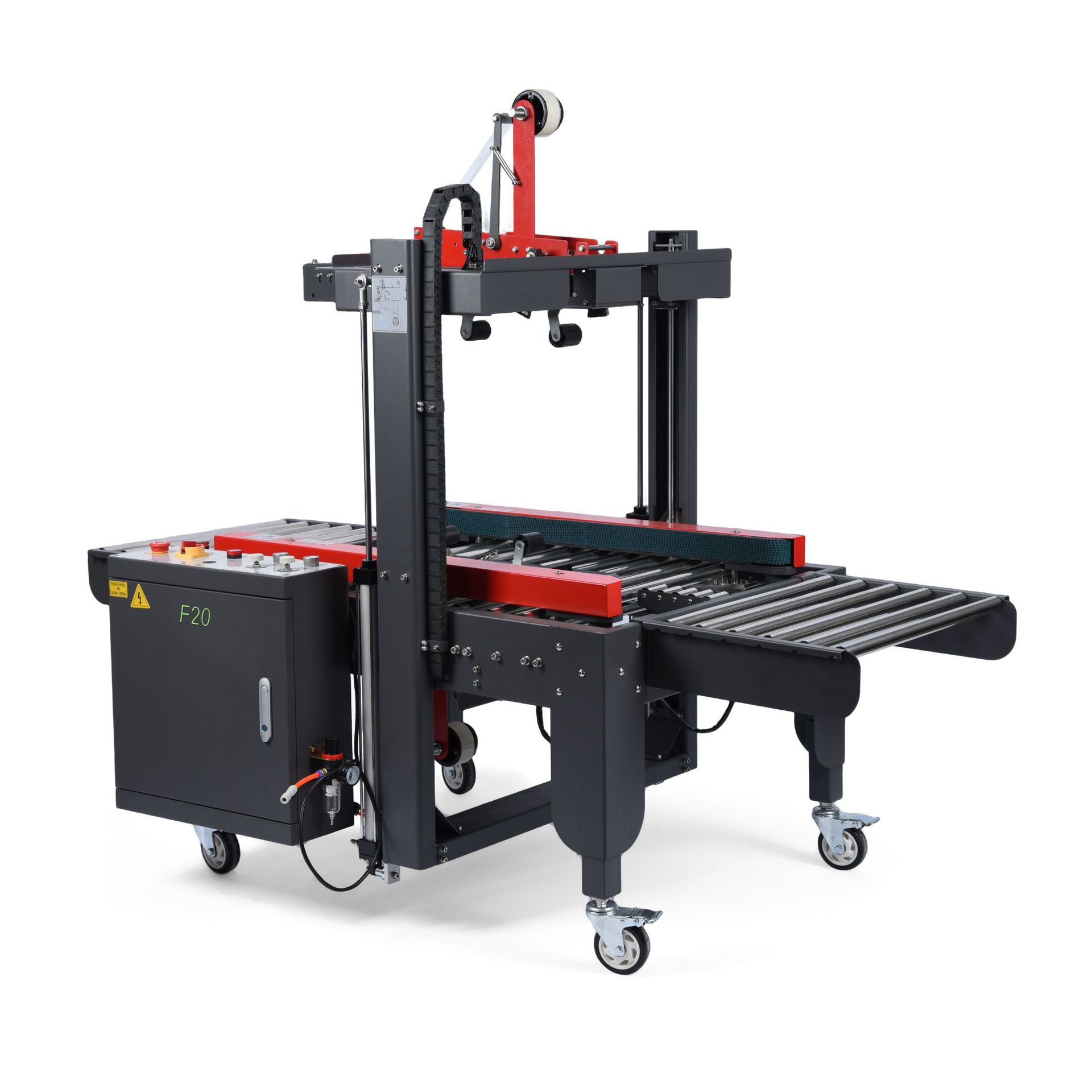 Máquina de sellado adaptativa de cinta automática de enrollamiento de cinta automática E-commerce Express No.1 - 12 Carton automático