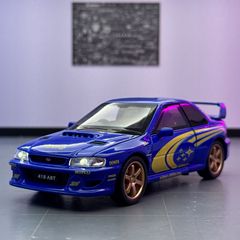 衆源興車モデル1:32スバル翼豹合金ラリーカーの効果音モデル