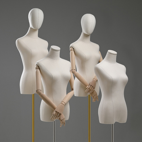 Thickened mannequin half-body dummy mannequin full-body fake human body Korean version women's clothing store mannequin display stand
