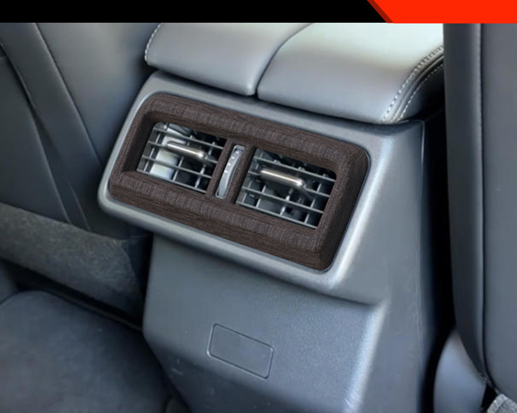 Suitable for Mazda 26 models CX-5 modified rear air conditioning outlet decorative frame car interior accessories